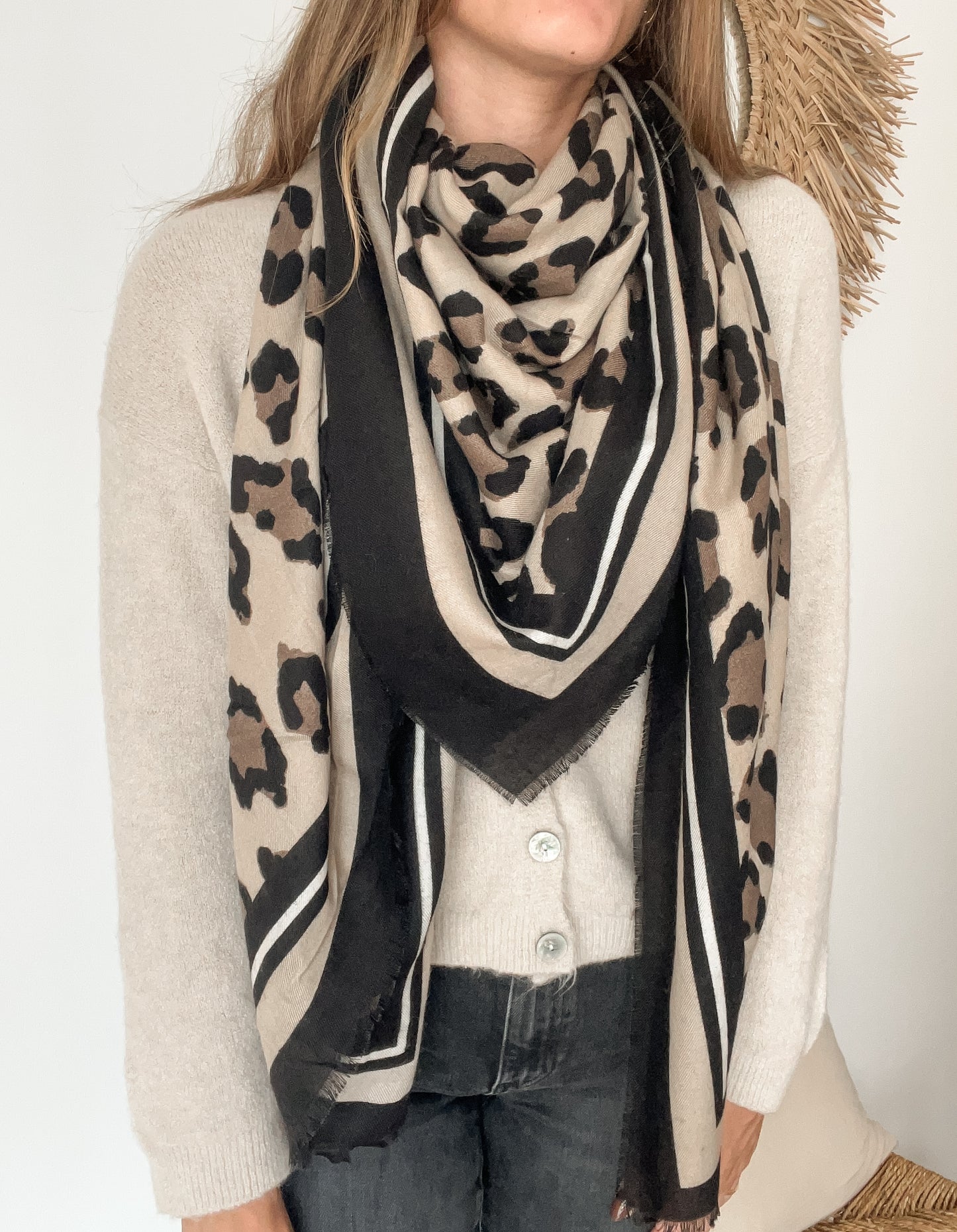 Foulard Léopard