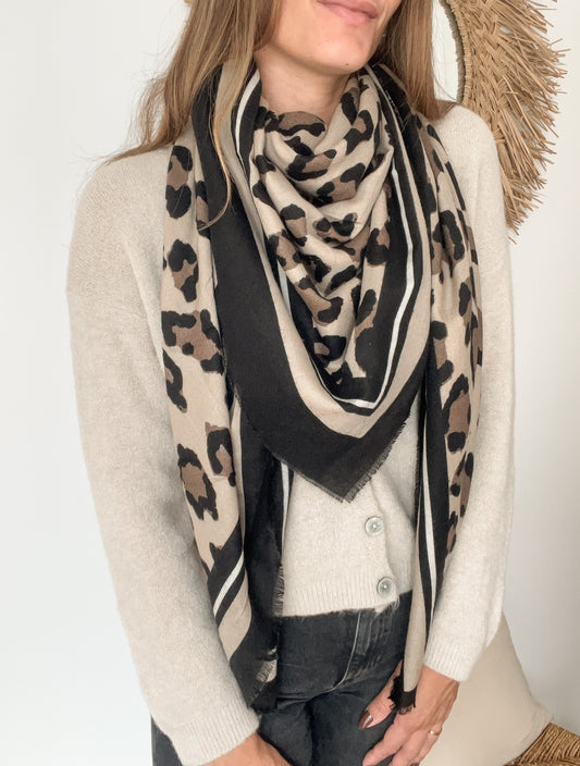 Foulard Léopard