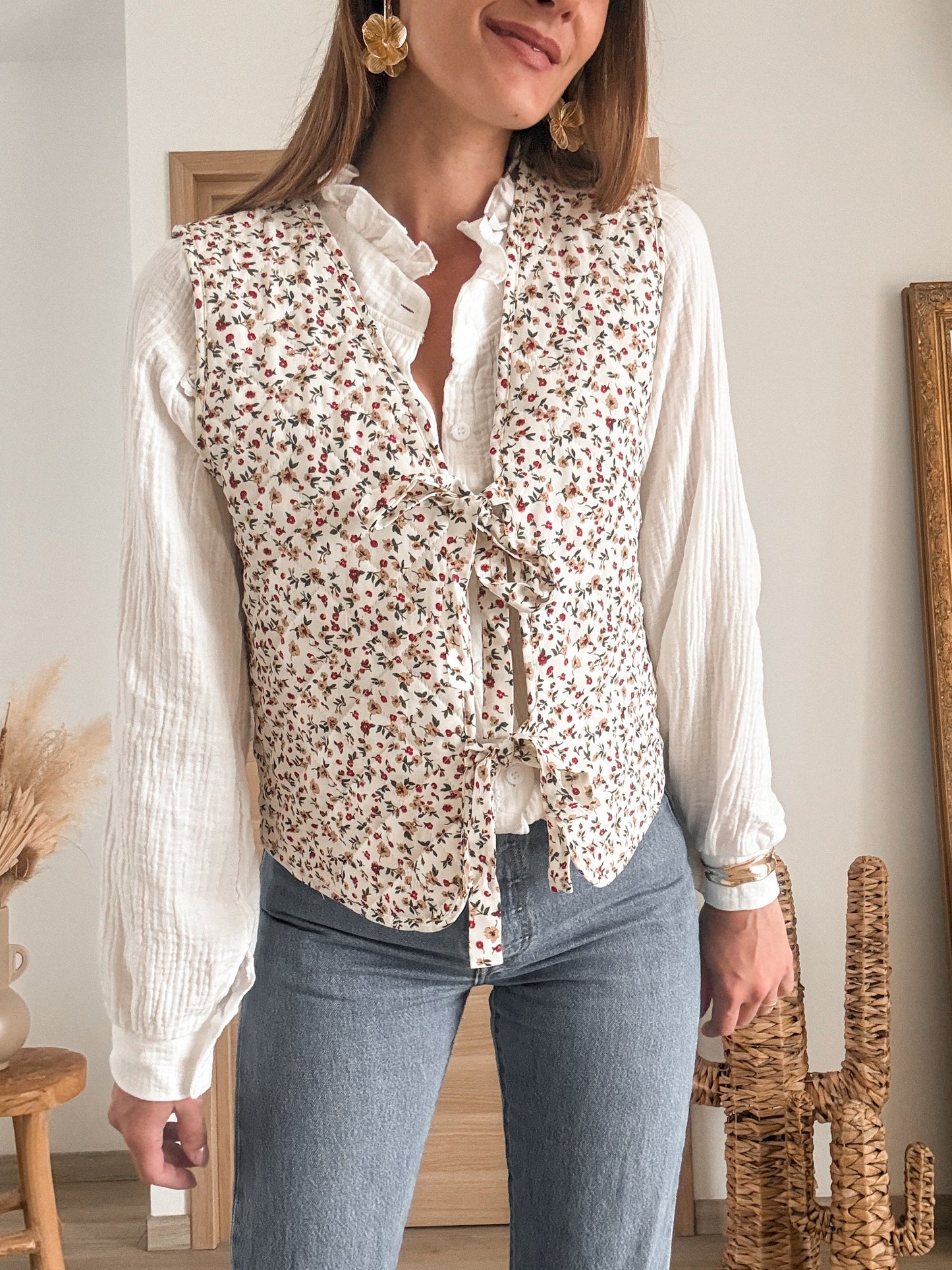 Gilet sans manches liberty