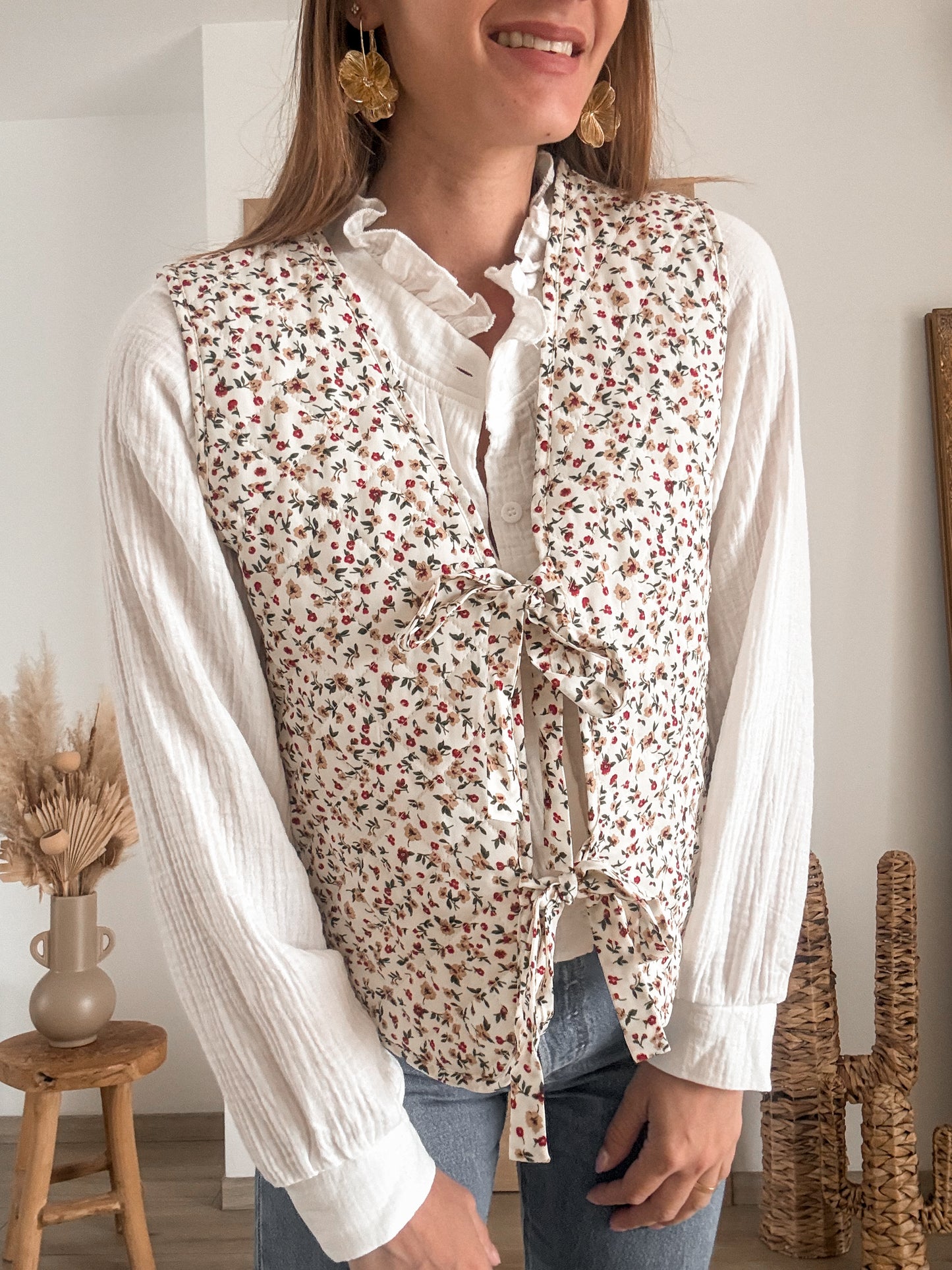 Gilet sans manches liberty