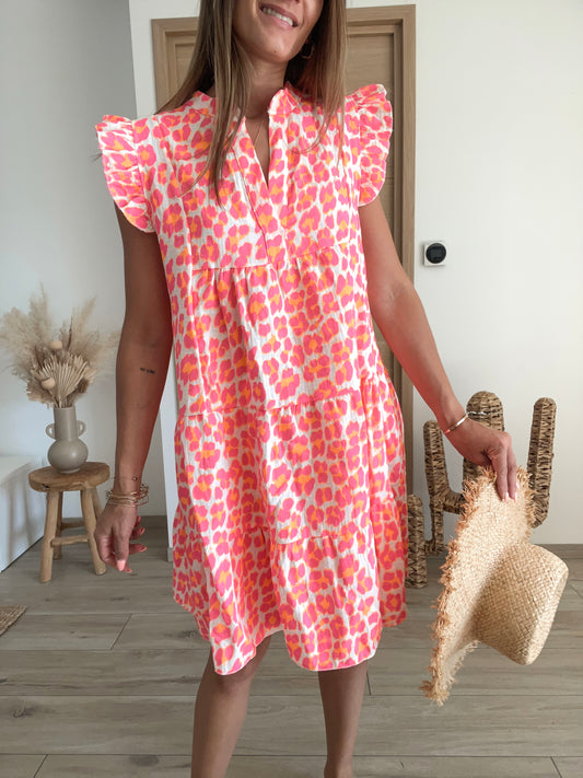 Robe Léo - Rose